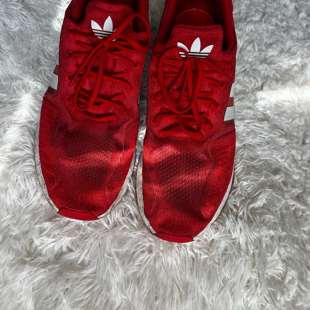 adidas Red Athletic Shoes
